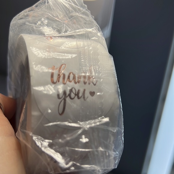 500 roll thank you stickers - Picture 3 of 5